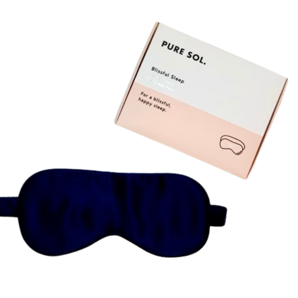 Blissful Sleep 100% Mulberry Silk Sleep Eye Mask