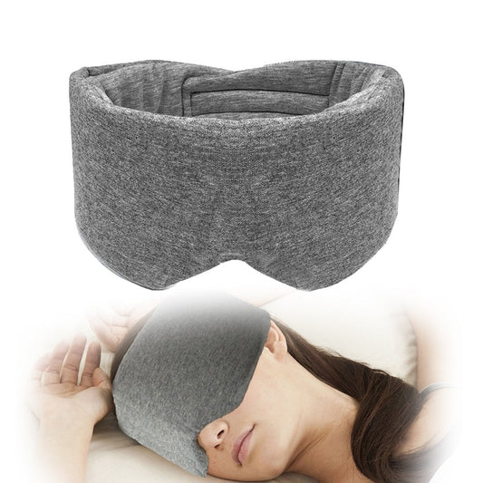 Cotton Silk Sleep Mask Blockout Eye Cover Eye Patch Women Men Soft