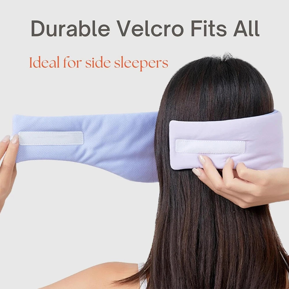 Adjustable Silk Sleep Mask for Total Blackout Unisex Full Size Large