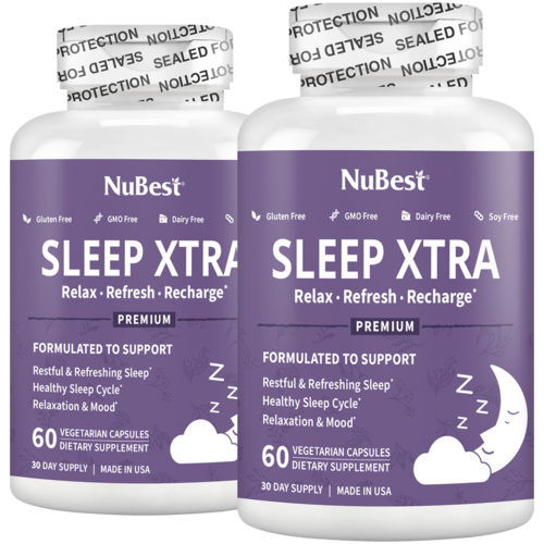 Sleep Xtra, Natural Non-Habit Forming Sleep Aid for Teens & Adults, 60