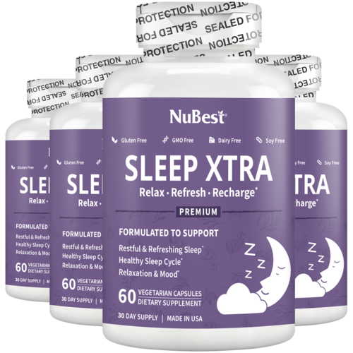 Sleep Xtra, Natural Non-Habit Forming Sleep Aid for Teens & Adults, 60